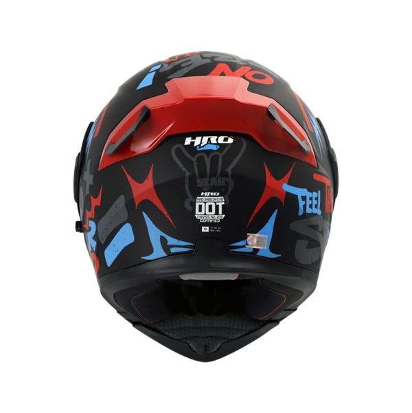 Casco ABATIBLE HRO 3400 DV EVO YEAH NEGRO GRIS MATE VISOR HUMO - Imagen 2