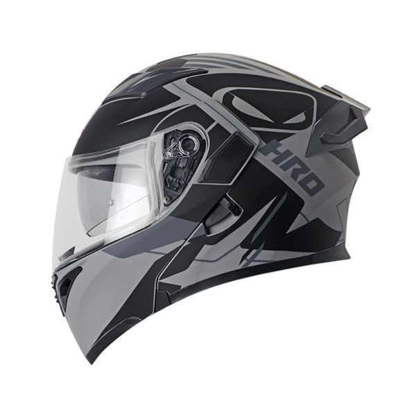 Casco ABATIBLE HRO 3400 DV EVO RARE GRIS NARDO GRIS VISOR TRANSPARENTE