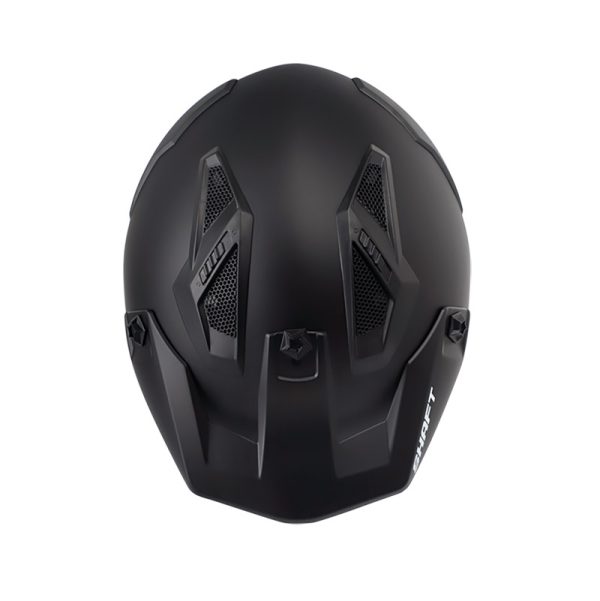 Casco Modular SHAFT 225 PILOT EVO SOLID NEGRO GRIS - Imagen 5