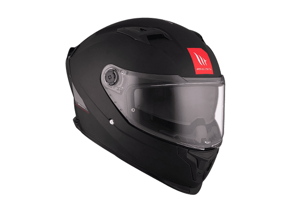 Casco Integral MT BRAKER SV SOLID NEGRO MATE - Imagen 4