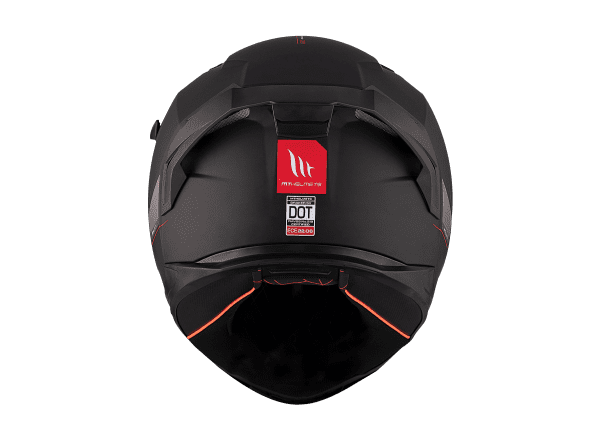 Casco Integral MT BRAKER SV SOLID NEGRO MATE - Imagen 7