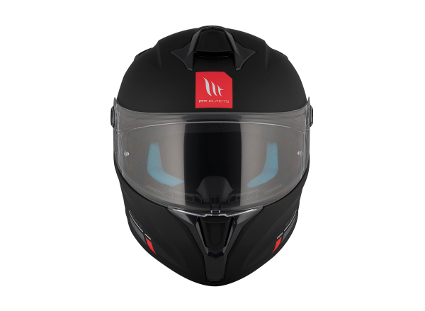 Casco Integral MT Targo S Solid A1 Negro Mate - Imagen 3