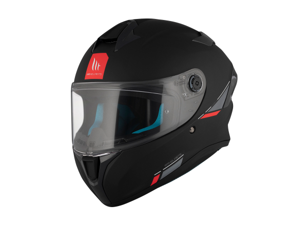 Casco Integral MT Targo S Solid A1 Negro Mate - Imagen 2