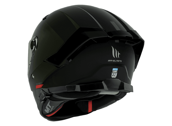 Casco Integral MT THUNDER 4 SV SOLID A1 NEGRO MATE - Imagen 4