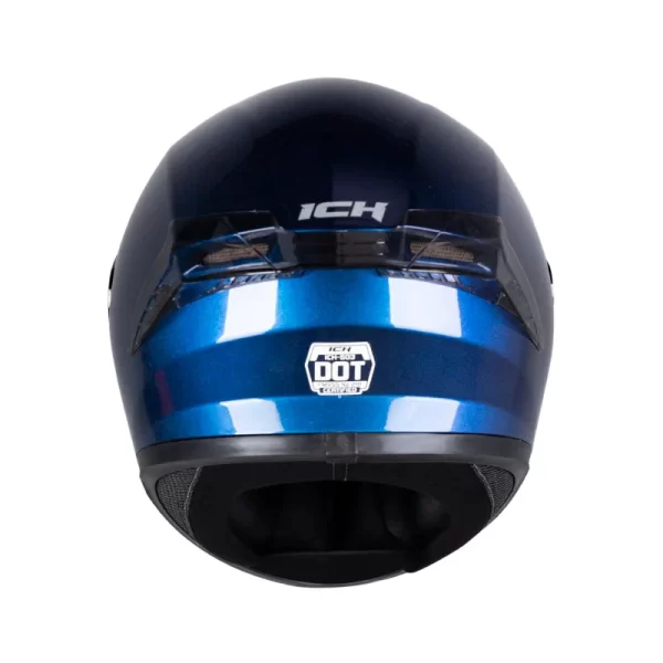 CASCO INTEGRAL ICH 503 SOLID CAMALEON AZUL - Imagen 5