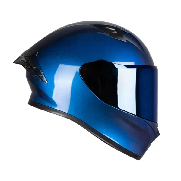 CASCO INTEGRAL ICH 503 SOLID CAMALEON AZUL - Imagen 3