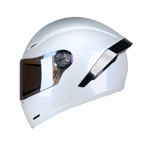 CASCO INTEGRAL ICH 501 SOLID GRIS BRILLO CAMALEON