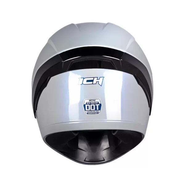 CASCO INTEGRAL ICH 501 SOLID GRIS BRILLO CAMALEON - Imagen 3