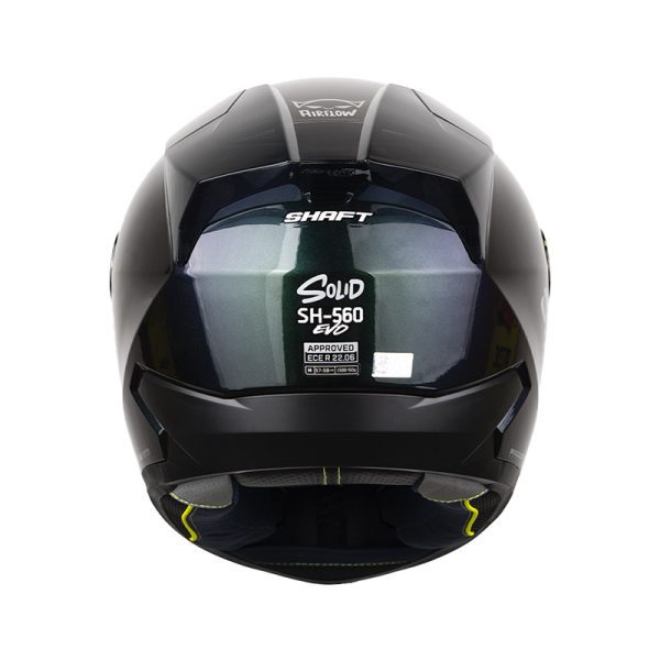 CASCO INTEGRAL SHAFT 560 EVO CAMALEON VISOR IRIDIUM AZUL - Imagen 2